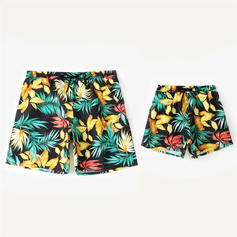 Shorts de bain père fils « Senya »